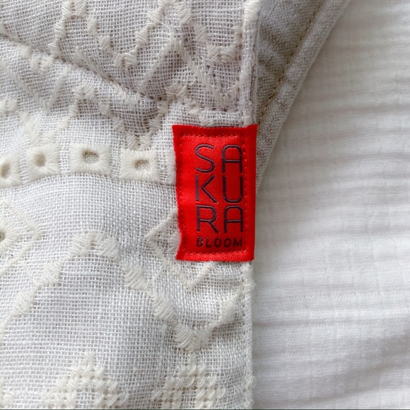 🚫Sold🚫 Sakura Bloom Eyelet/Flax Linen Scout, No Leather - Picture 4 of 6